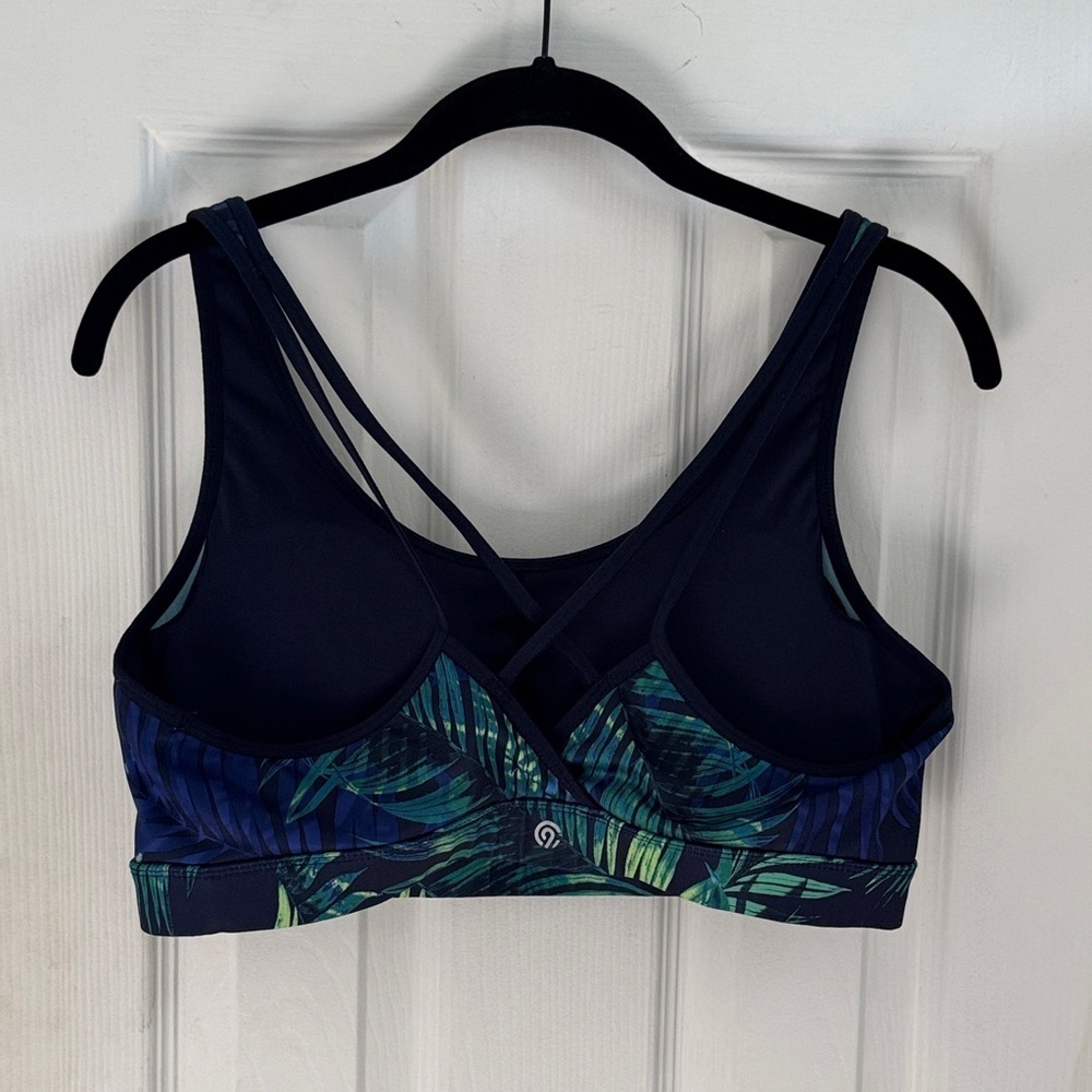 Tropical Print Padded Champion Sports Bra - Picture 4 of 5